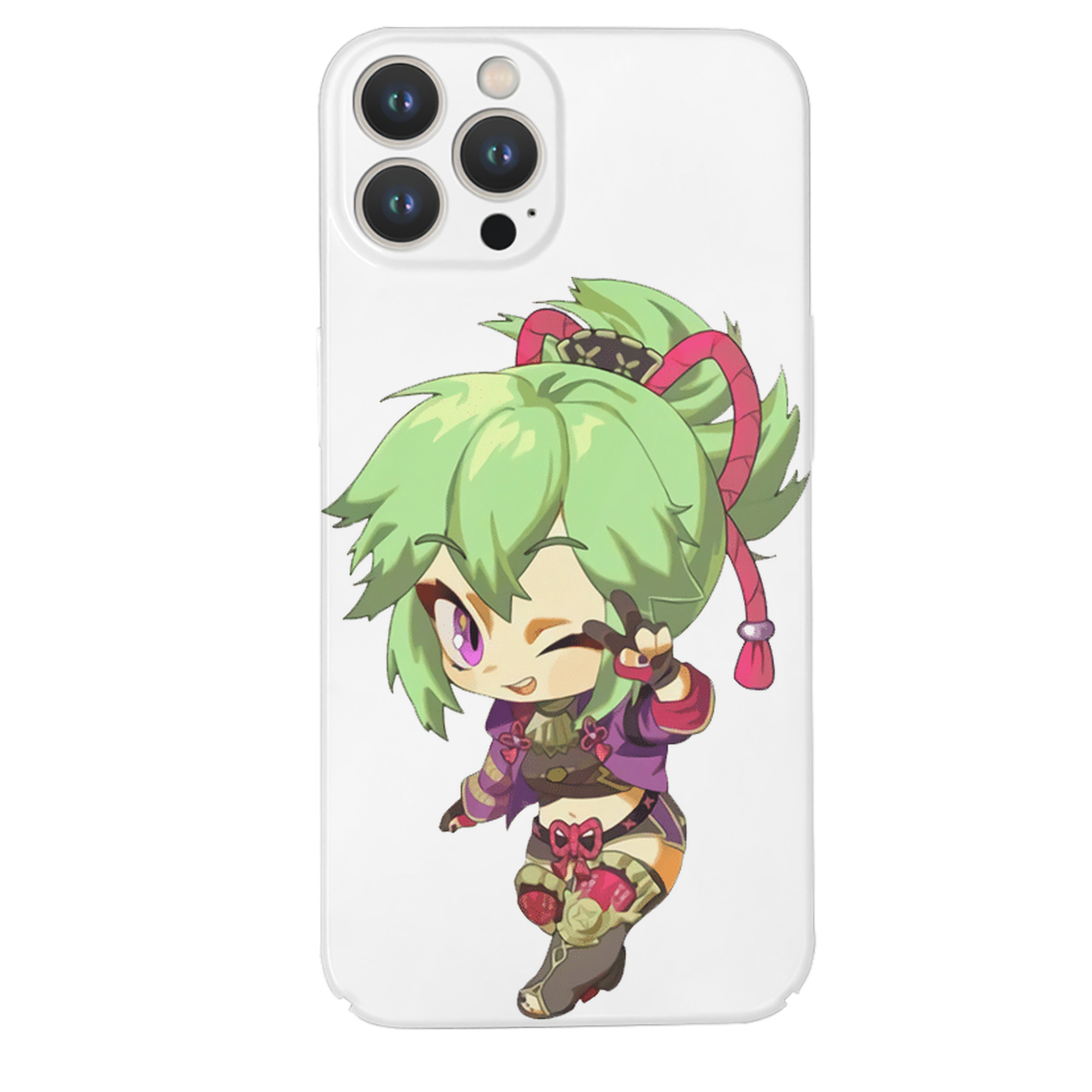げんし神  久岐忍 くき しのぶ genshin Kuki Shinobu 【iPhone 14シリーズ対応】ハードケース